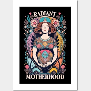 "Radiant Motherhood" design Posters and Art